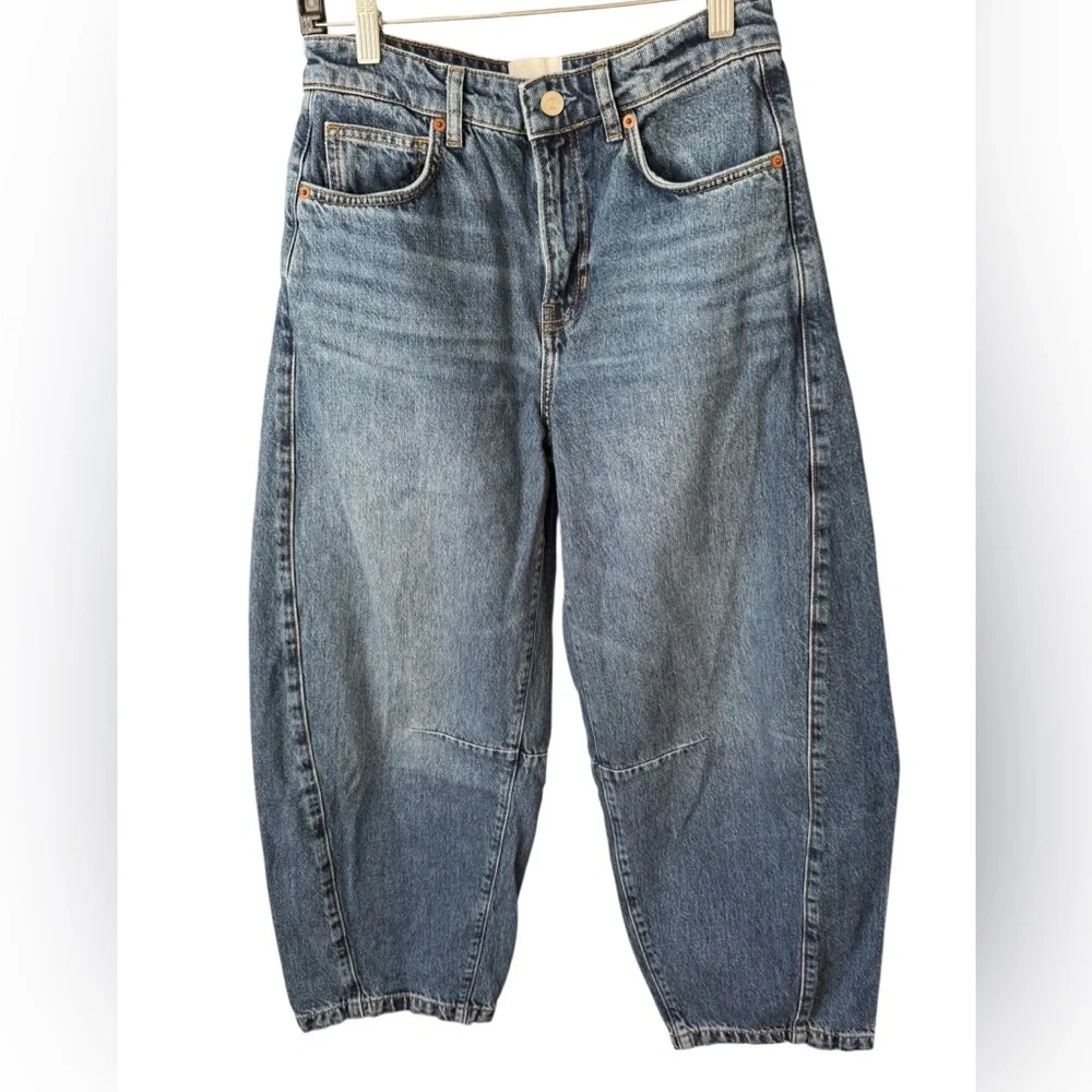 Reformation Classic Blue Denim Jeans - Picture 4 of 4